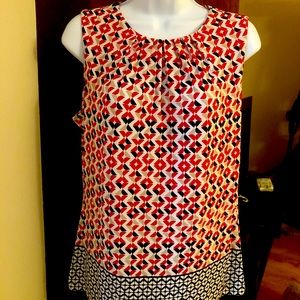 Calvin Klein Tank Blouse Medium